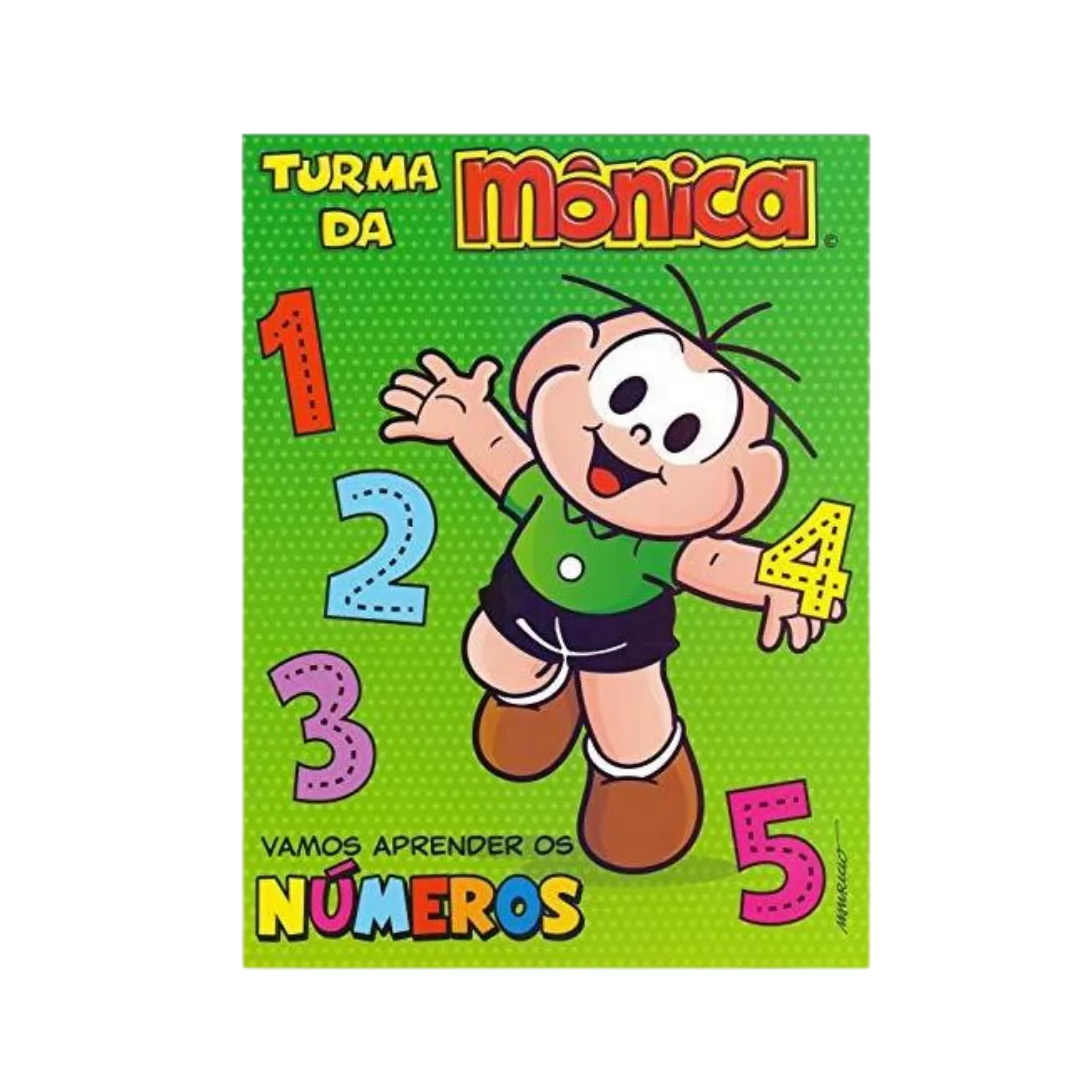 LIVRO TURMA DA MONICA VAMOS APRENDER OS NUMEROS- CIRANDA CULTURAL