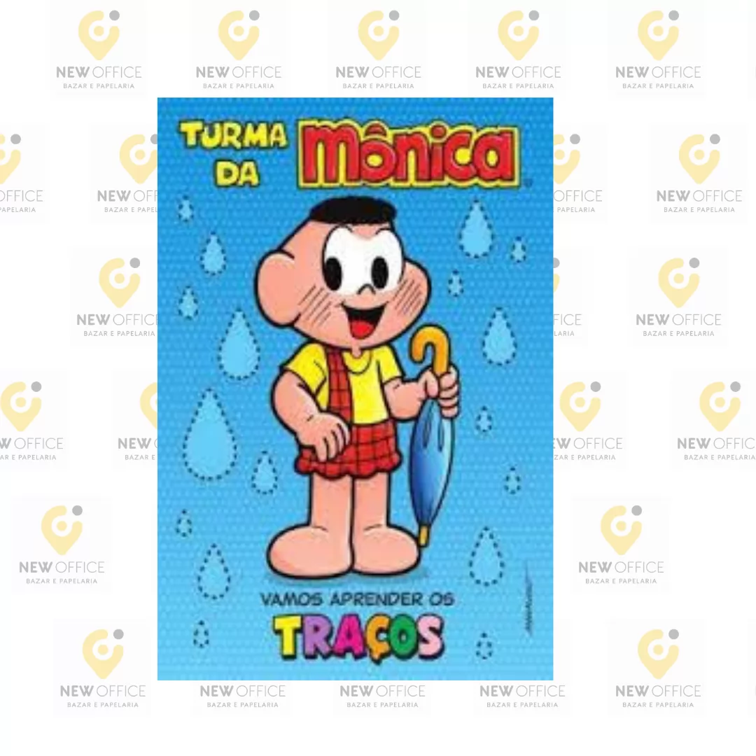 LIVRO TURMA DA MONICA VAMOS APRENDER OS TRACOS- CIRANDA CULTURAL