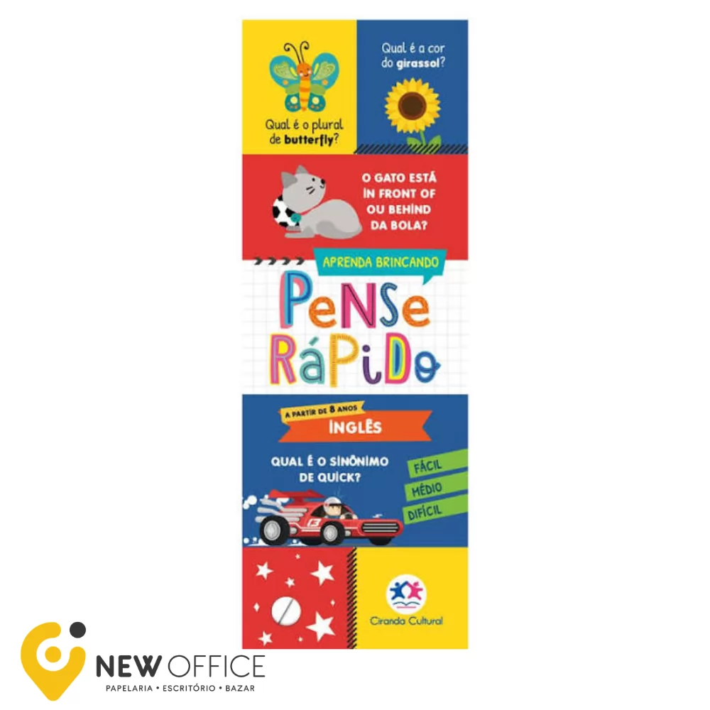 PENSE RAPIDO -  INGLES- CIRANDA CULTURAL