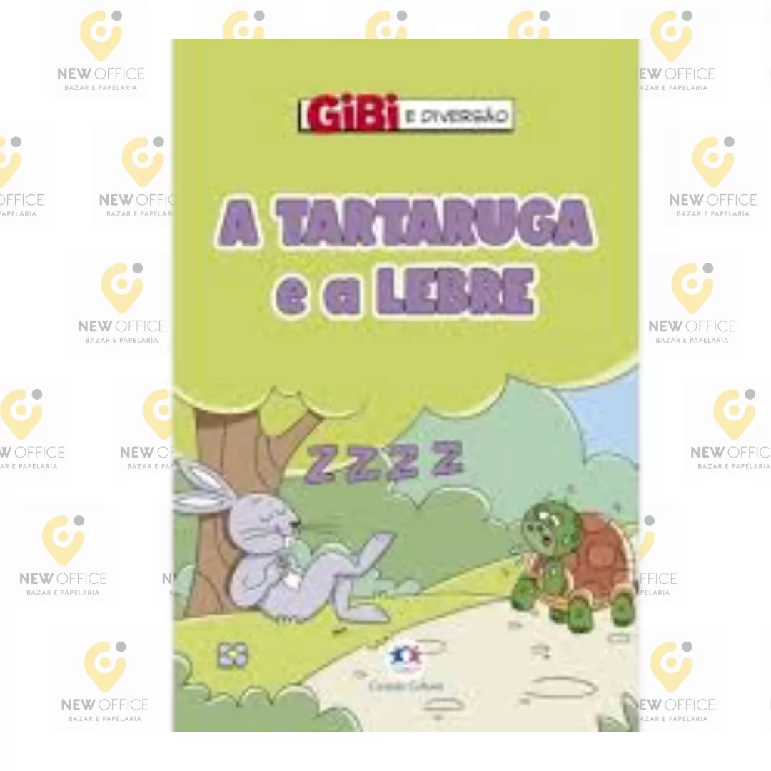 LIVRO GIBI E DIVERSÇAO A TARTARUGA E A LEBRE-CIRANDA CULTURAL