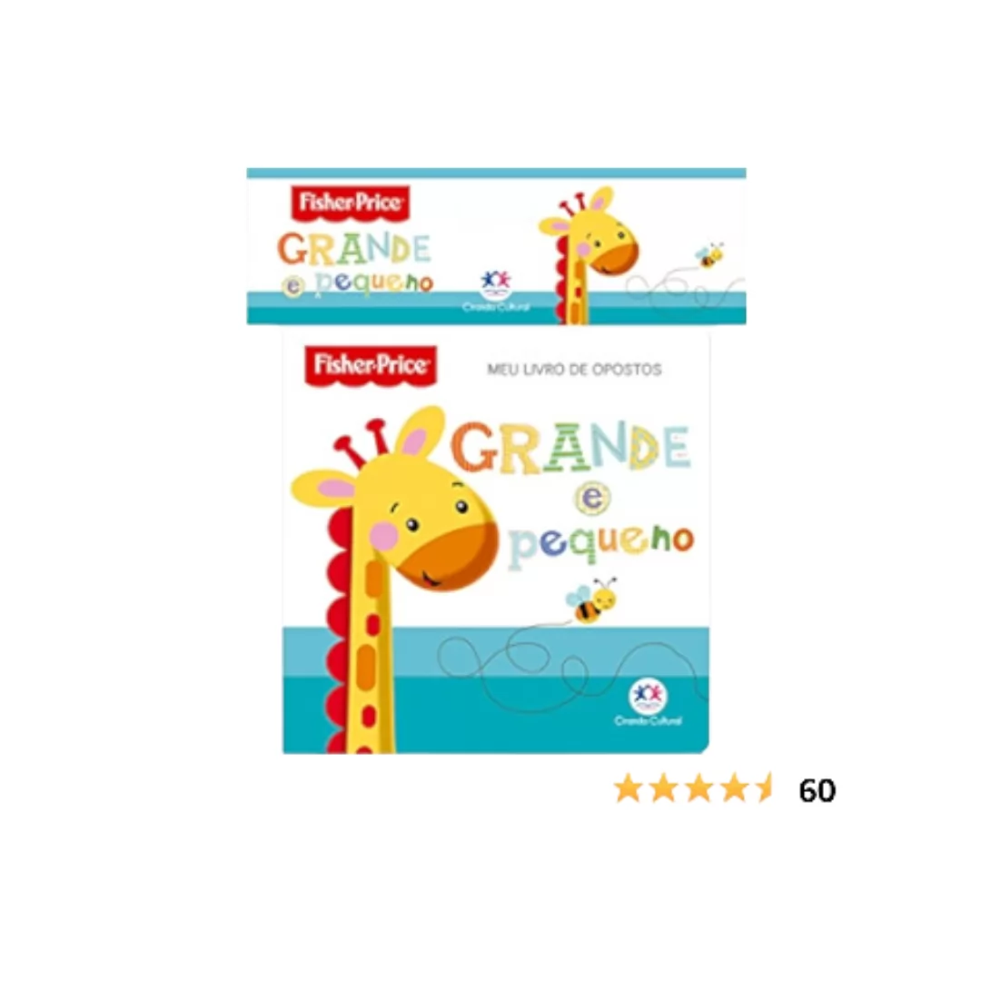 LIVRO BANHO FISHER-PRICE OPOSTOS - CIRANDA CULTURAL