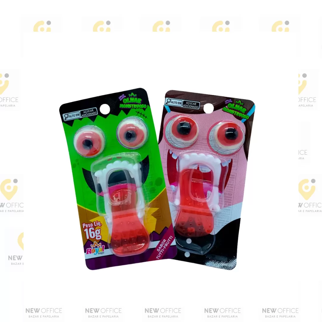 GELEIA DOIDAO 7G SACORES MORANGO MIRTILO E MAÇÃO- ROYAL TOYS