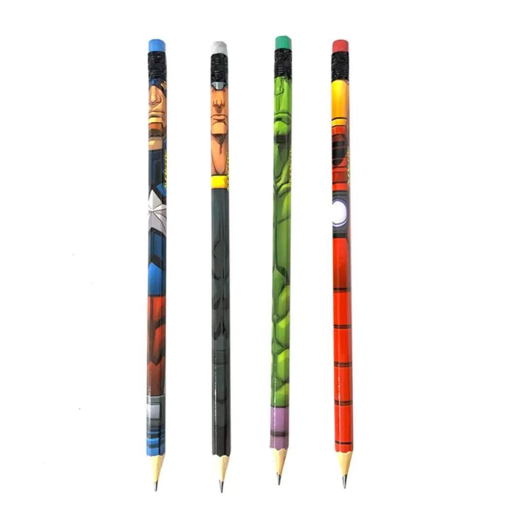 LAPIS PRETO AVENGERS TUBO-MOLIN