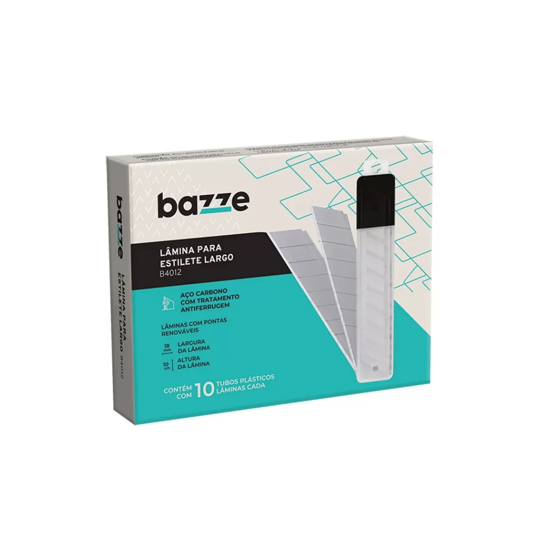 LAMINA LARGAB4012 10UN-  BAZZE