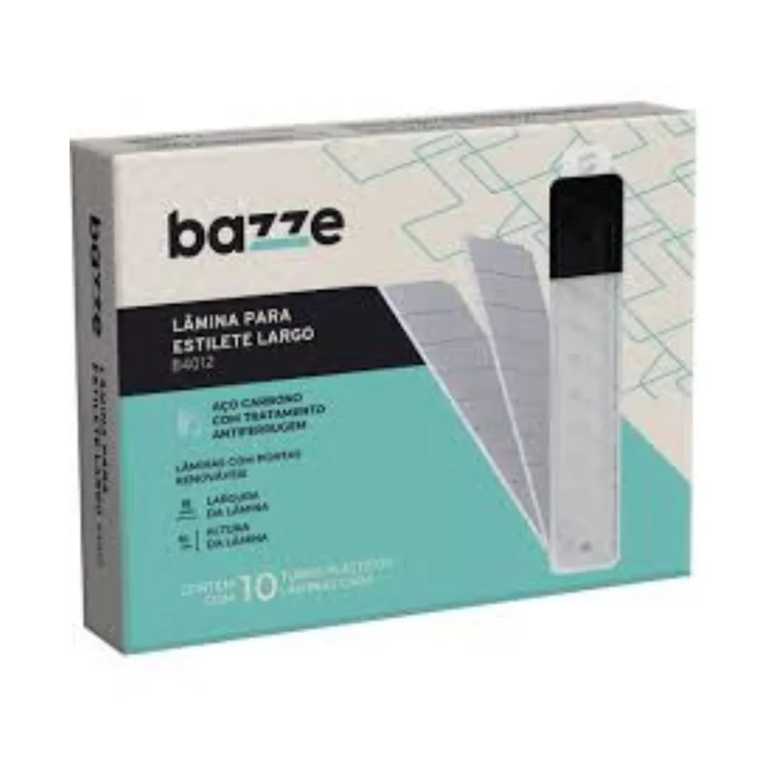 LAMINA ESTREITA BAZZE 10TB 10UN- BAZZE