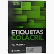 PACOTE ETIQUETA 297X210X1 25 FOLHAS- COLACRIL