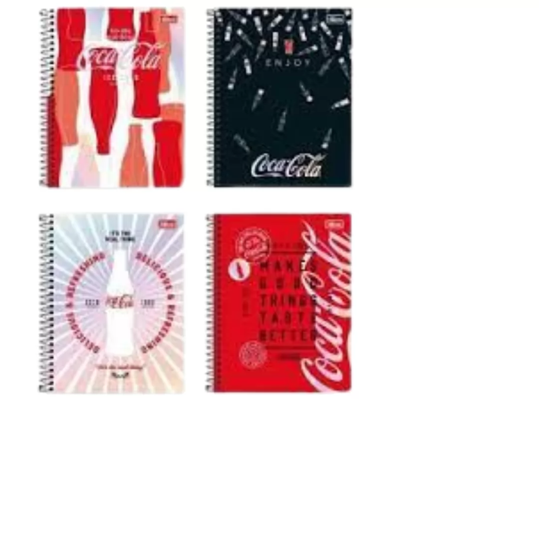 CADERNO UNIV COCA 1M 80FLS-TILIBRA