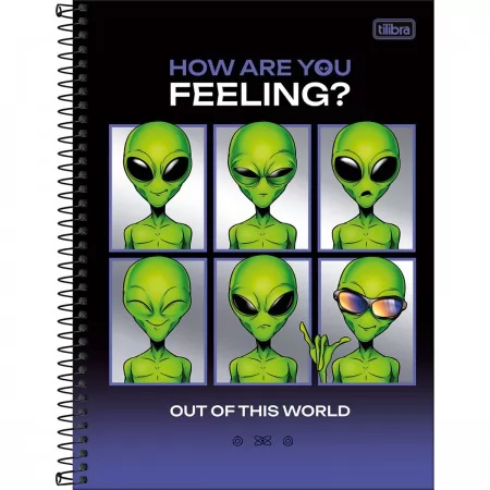 CADERNO UNIV CONN ORBIT 1M 80FLS-TILIBRA