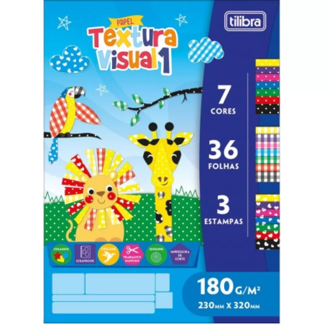 ÁLBUM COLADO AO ALTO TEXTURA VISUAL 1 36F - TILIBRA