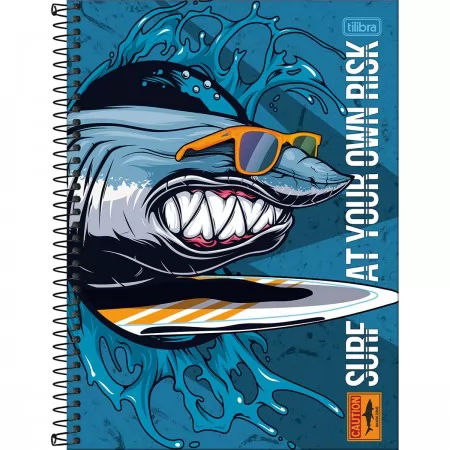 CADERNO UNIV CONN 4FUN 80FLS-TILIBRA