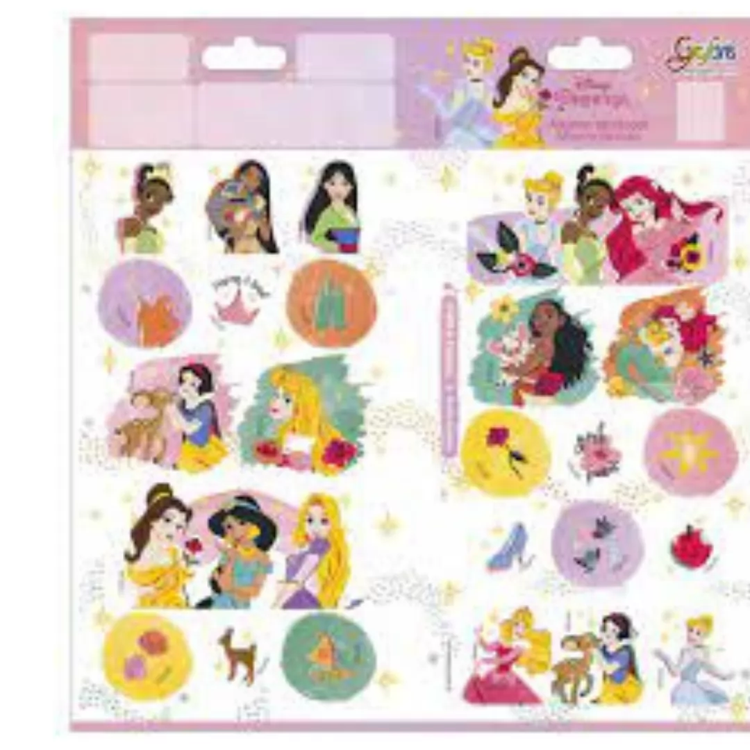 ADESIVO DUPLO PRINCESAS-TILIBRA