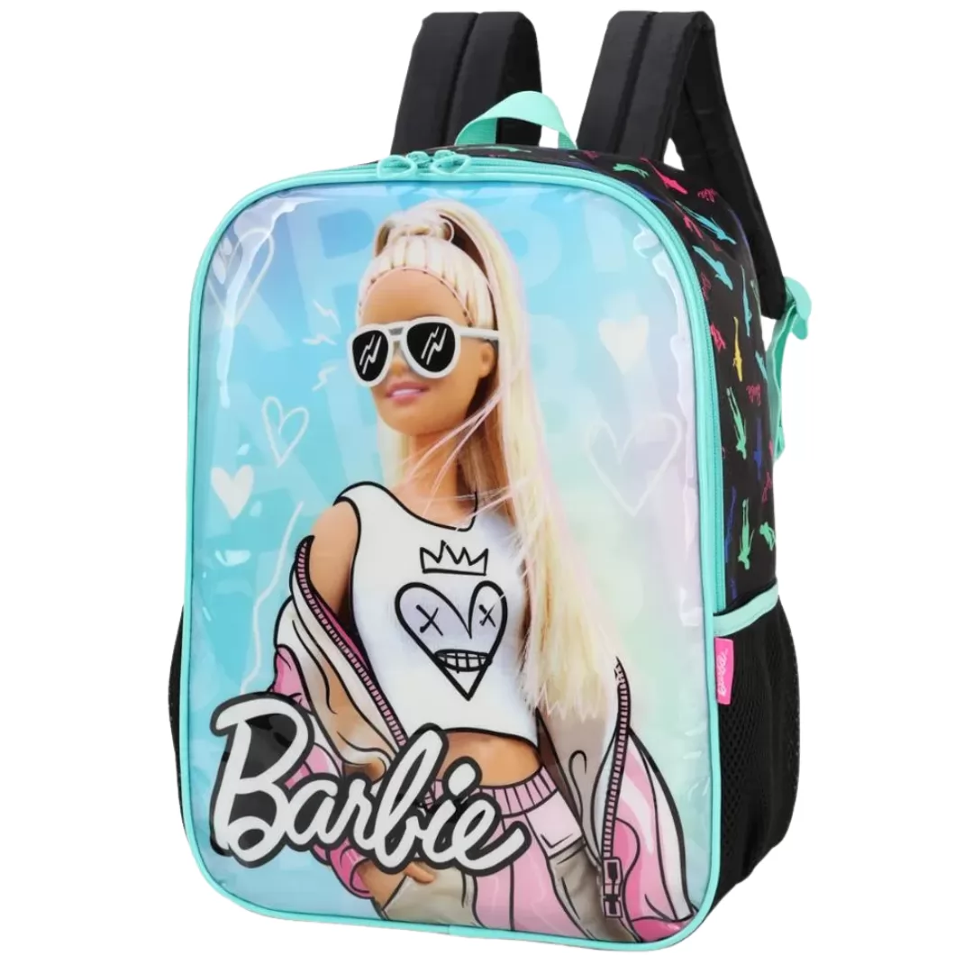 MOCHILA VERDE DA BARBIE - LUXCEL