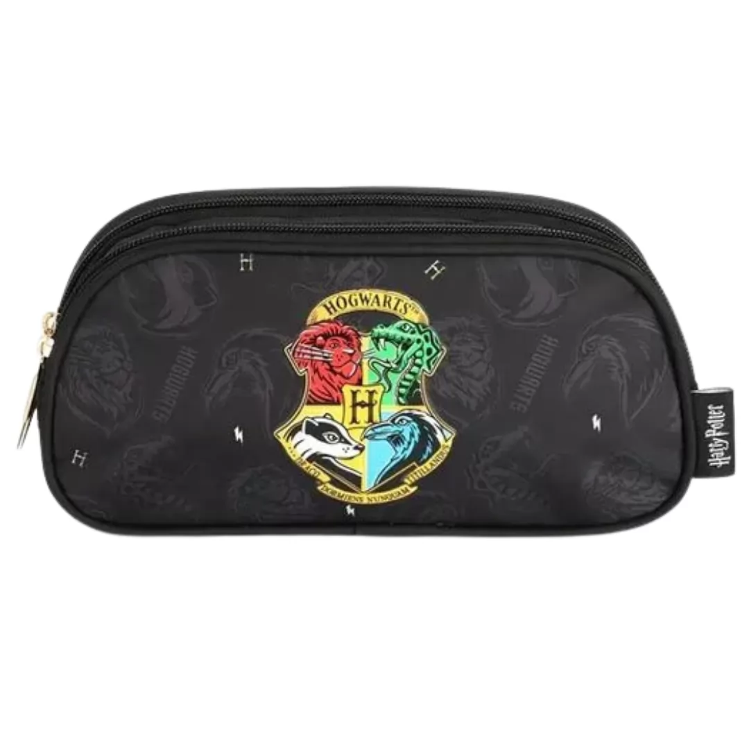 ESTOJO PRETO HARRY POTTER - LUXCEL