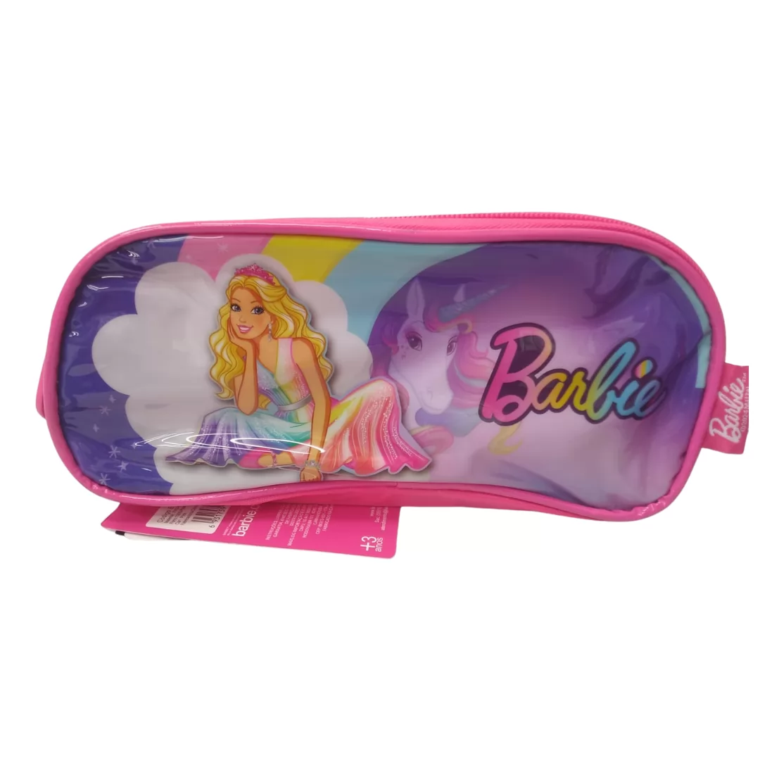 ESTOJO DUPLO  PINK BARBIE -LUXCEL