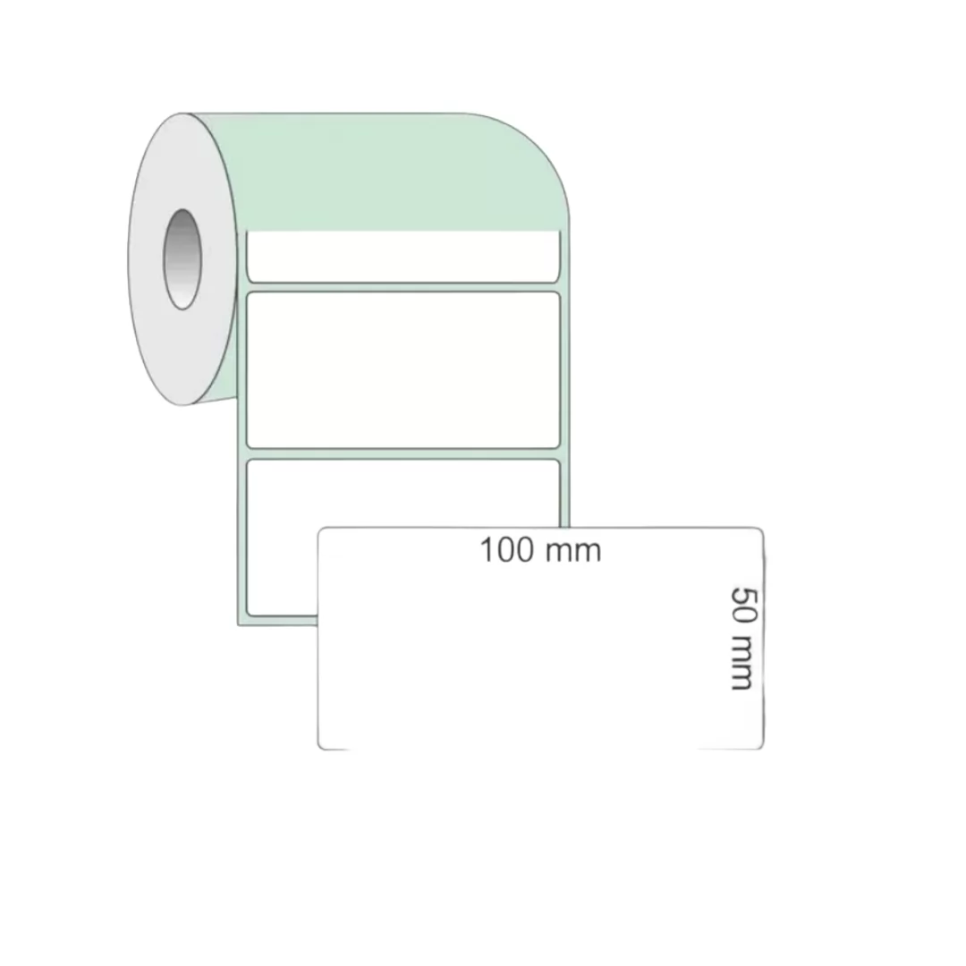 ETIQUETA 100X50 COUCHE 20G BORRACHA RL 30 MT (E-COMMERCE)- GRESPAN