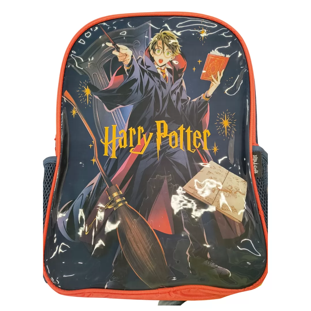 MOCHILA DE COSTA HARRY POTTER  PRETO- LUXCEL