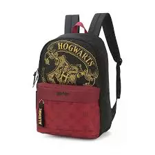 MOCHILA DE COSTA HARRY POTTER VERMELHO- LUXCEL