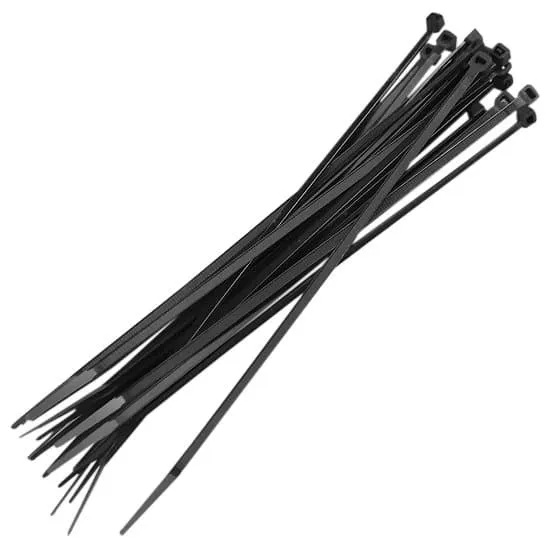 ABRAÇADEIRA NYLON 100PÇS 4,8X200MM ENFORCA GATO MIX PRETO E BRANCO-XH IMPORT