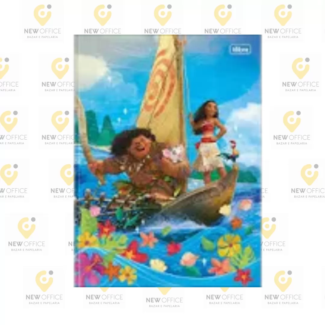CADERNO BROCHURA MOANA 80F- TILIBRA
