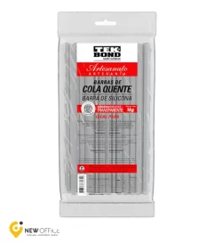 COLA QUENTE BASTAO GROSSA TRANSLUCIDA 1KG- TEK BOND