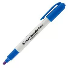 MARCADOR PERMANENTE MULTIUSO PONTA CHANFRADA AZUL - PILOT