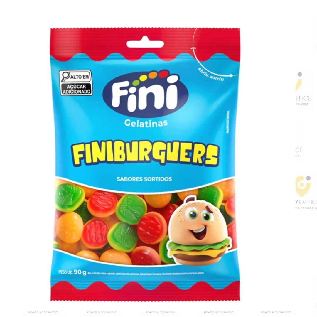 FINI GELATINA  FINIBURGUERS 80G