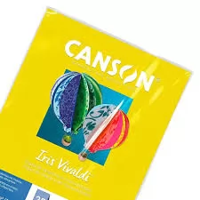 PAPEL A4 COLOR IRIS VIVALDI AMARELO 185G PCT.C/25 - CANSON
