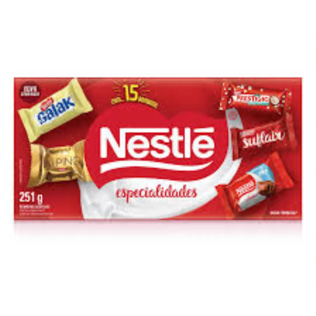CAIXA DE BOMBONS NESTLE ESPECIALIDADES 251G