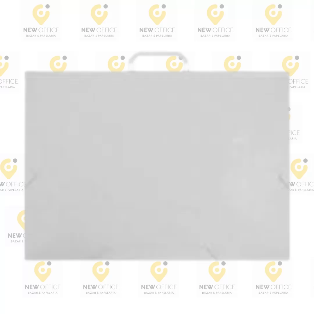 MALETA PLASTICA COM ALCA A3 FUME 23MM  - ACP