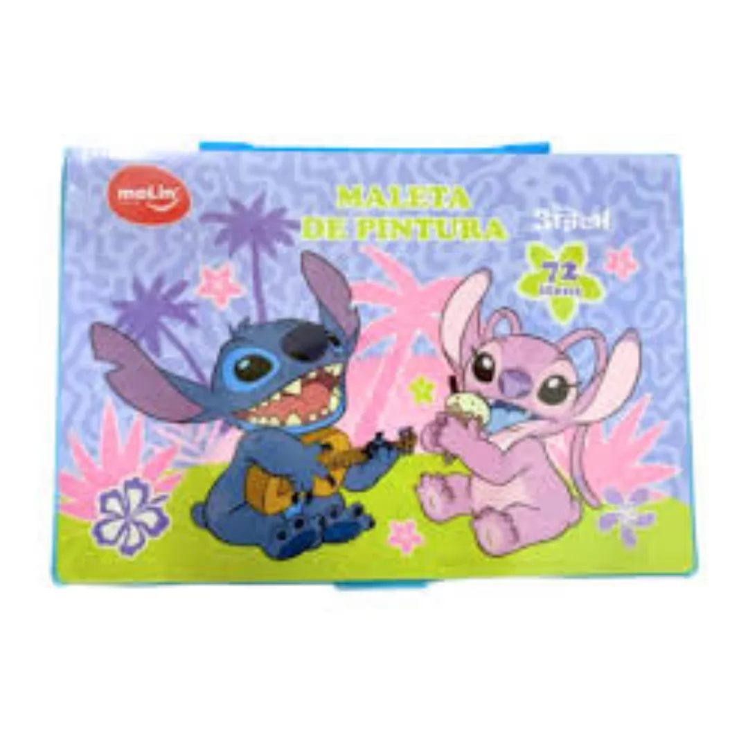 MALETA DE PINTURA 72 ITENS STITCH - MOLIN