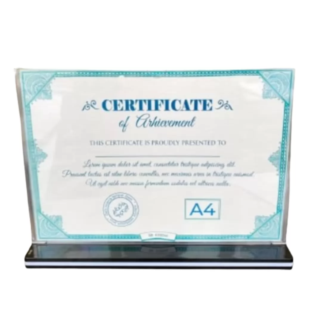 PORTA CERTIFICADO A4 HORIZONTAL-SANXIA
