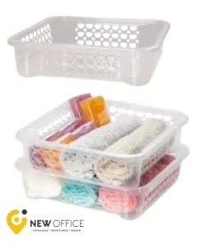 CESTA EMPILHAVEL PLASTICO 3,3L- SANREMO