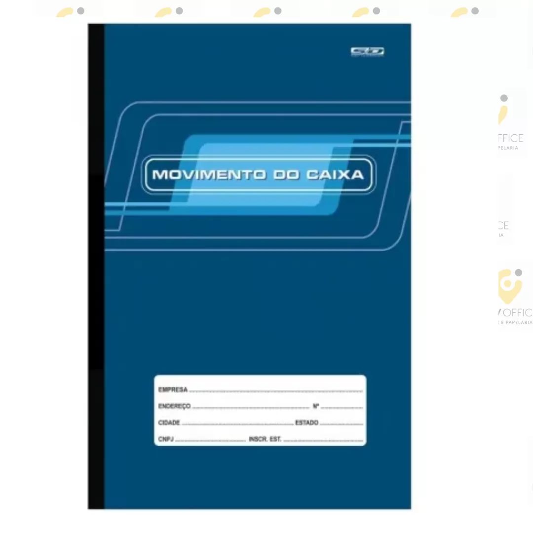 LIVRO CAIXA 50F 215X315- SÃO DOMINGOS