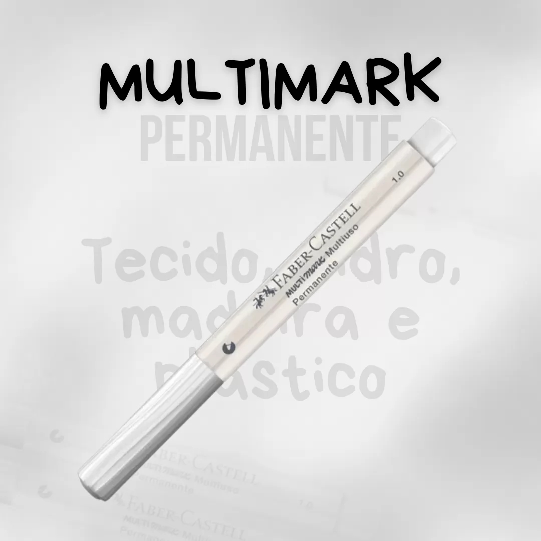MARCADOR MULTIMARK 1.0 PERMANENTE- FABER CASTELL