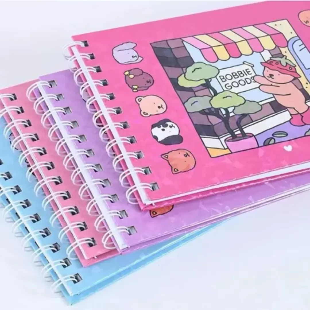 LIVROS DE COLORIR BOBBIE GOODS CAPA DURA 50PAG