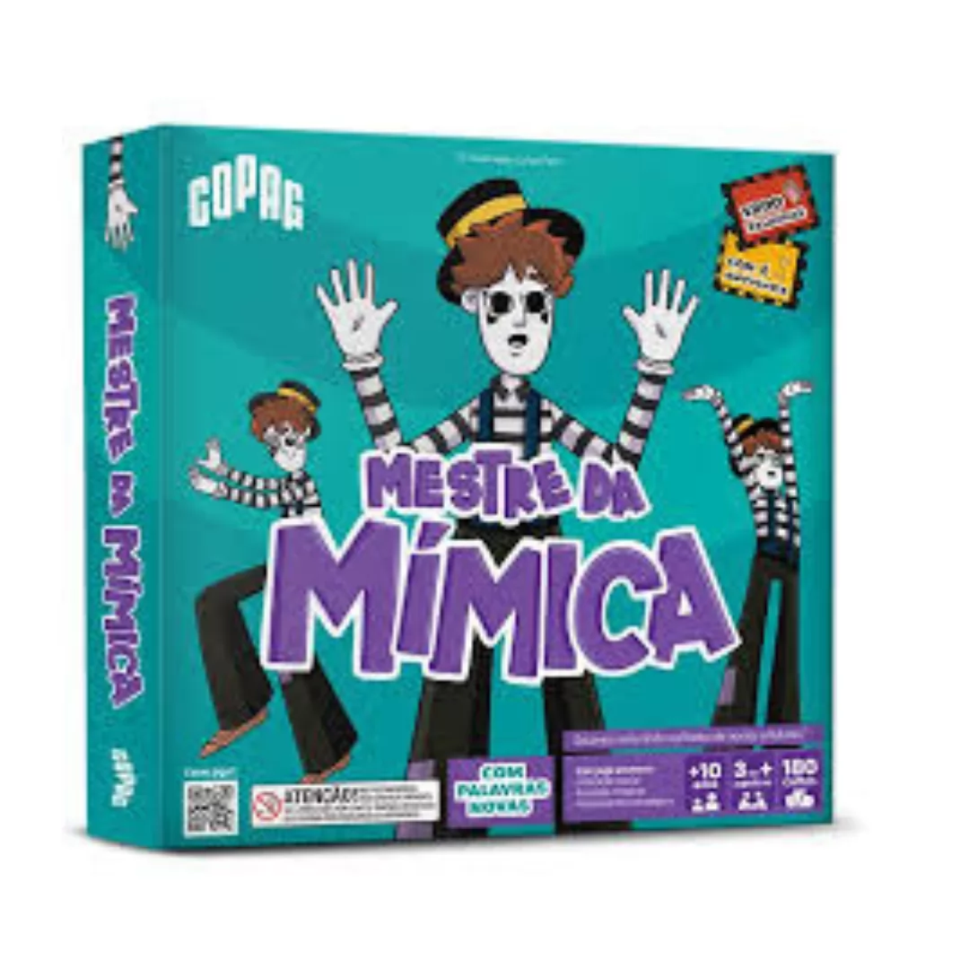 JOGO MESTRE DA MIMICA (CAIXA RIGIDA)- COPAG