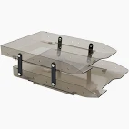 CAIXA CORRESPONDENTE DUPLA MOVEL SLIM FUME SELADA- MAXCRIL