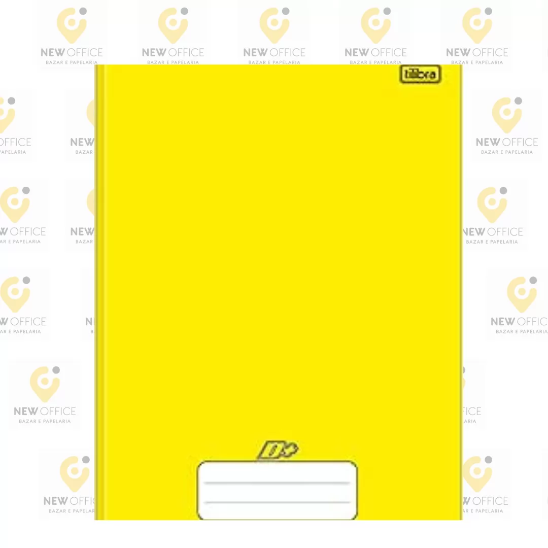 CADERNO BROCHURA 1/1 CD 96F  KBOM AMARELO - SÃO DOMINGOS