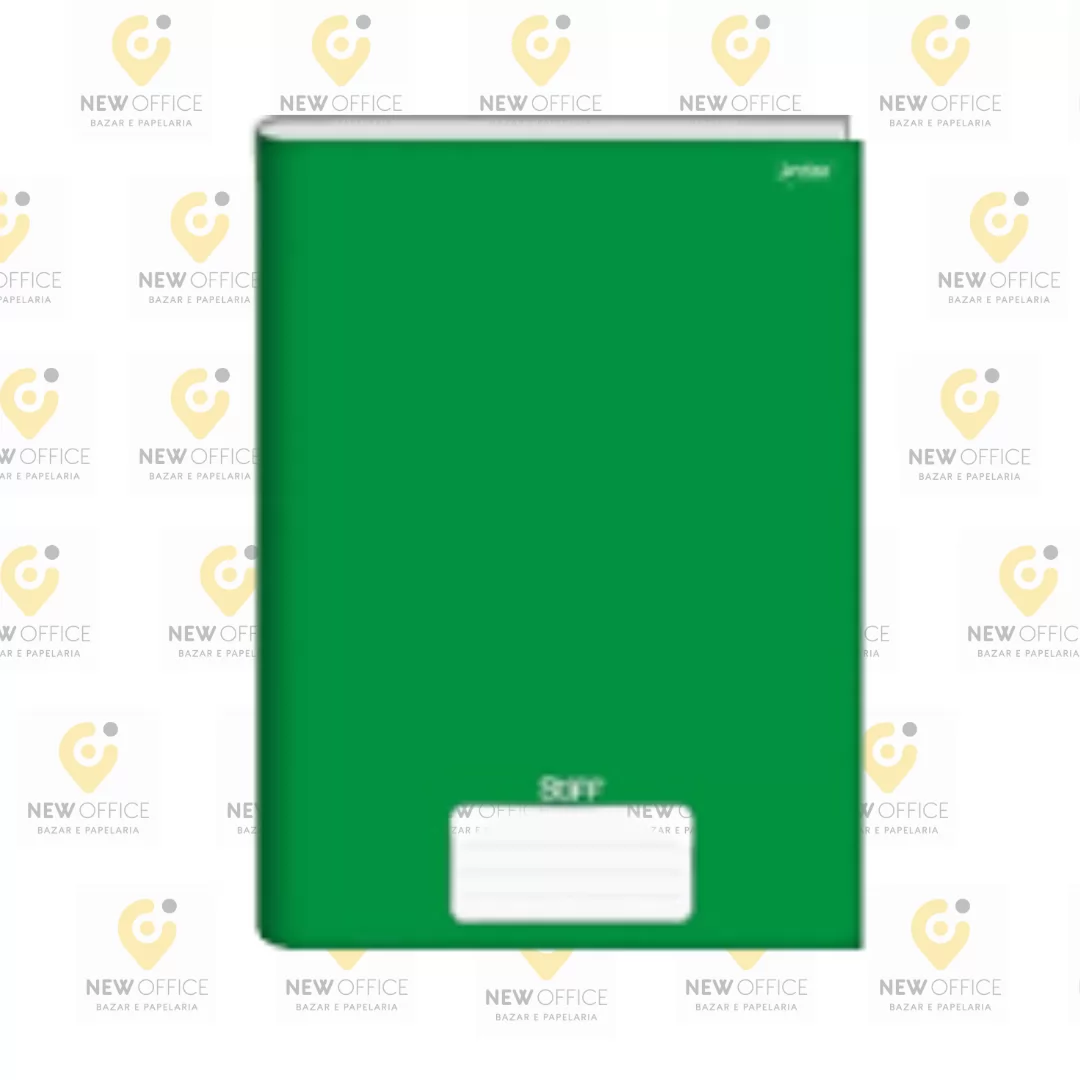 CADERNO BROCHURA 1/1 CD 96F  KBOM VERDE-SÃO DOMINGOS