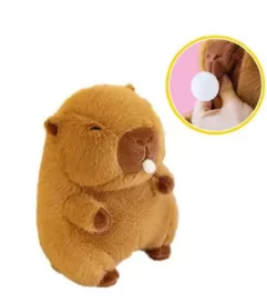 PELUCIA CAPIVARA  20 CM HUGME UP -POLIBRINQ