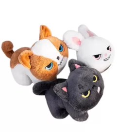PELUCIA ANIMAIS RANZINZAS FOFOS  28 CM CORES SORTIDAS UNIDADE- POLIBRINQ