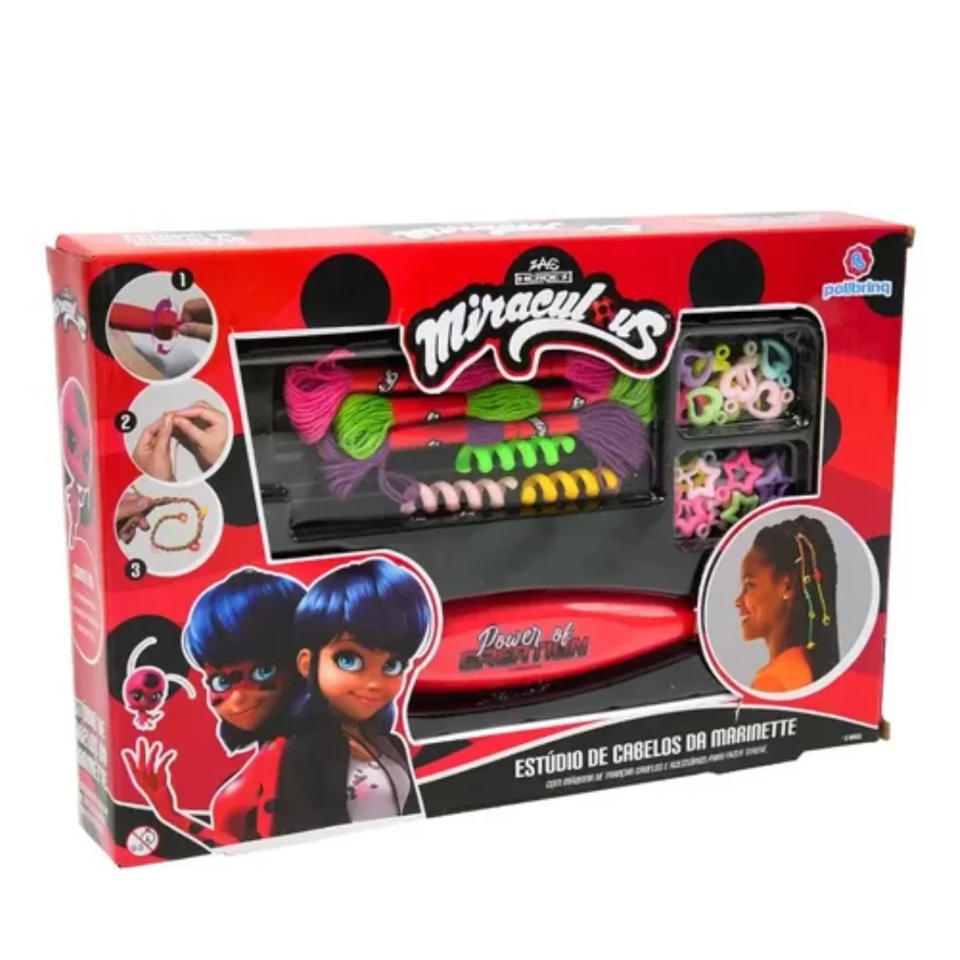 KIT PULSEIRA E TERERE LADYBUG-POLIBRINQ