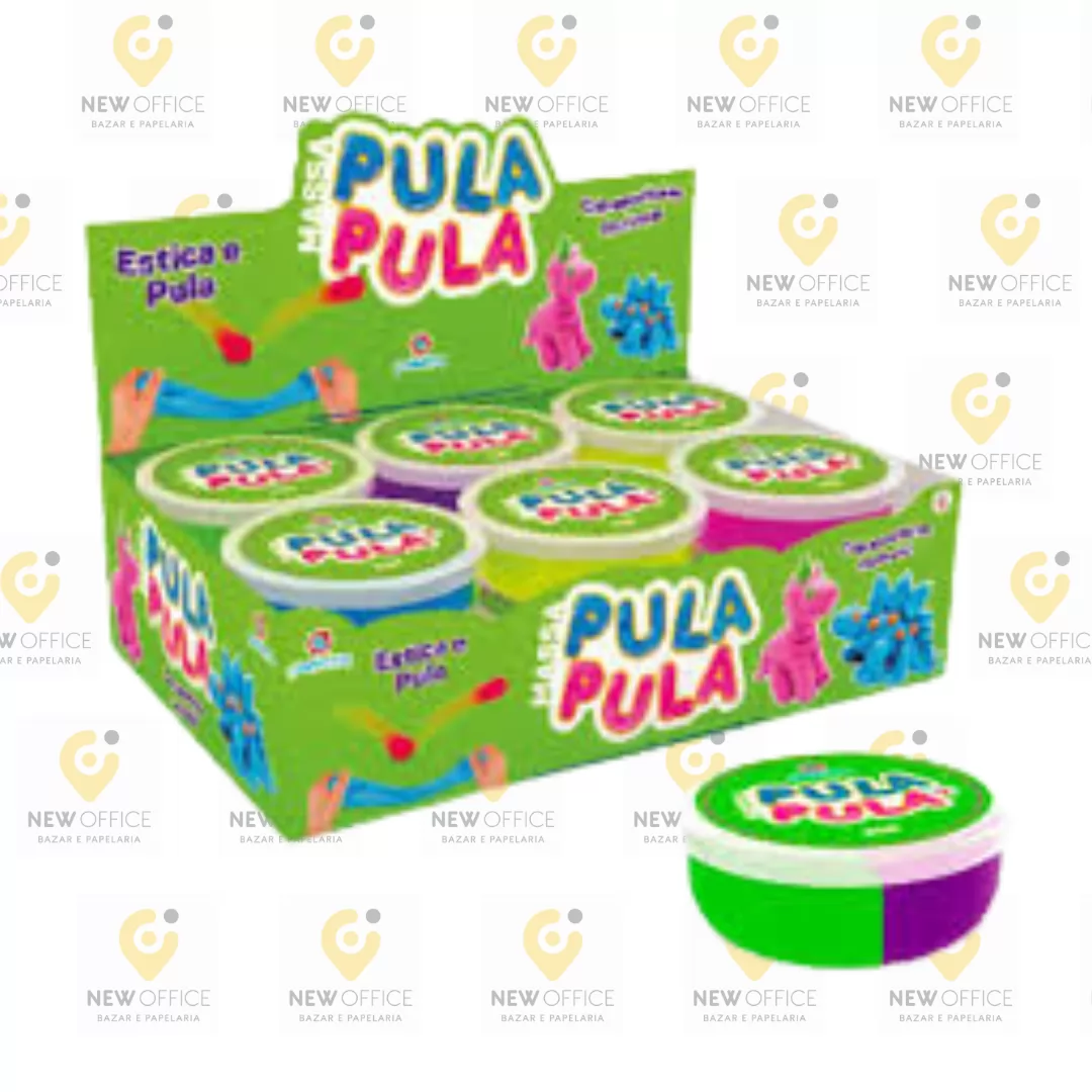 MASSA PULA PULA ( MASSA DE MODELAR) 25G  -POLIBRINQ