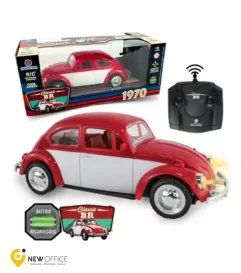 CARRINHO FUSCAO CLASSICOS 1970 CONTROLE REMOTO -POLIBRINQ
