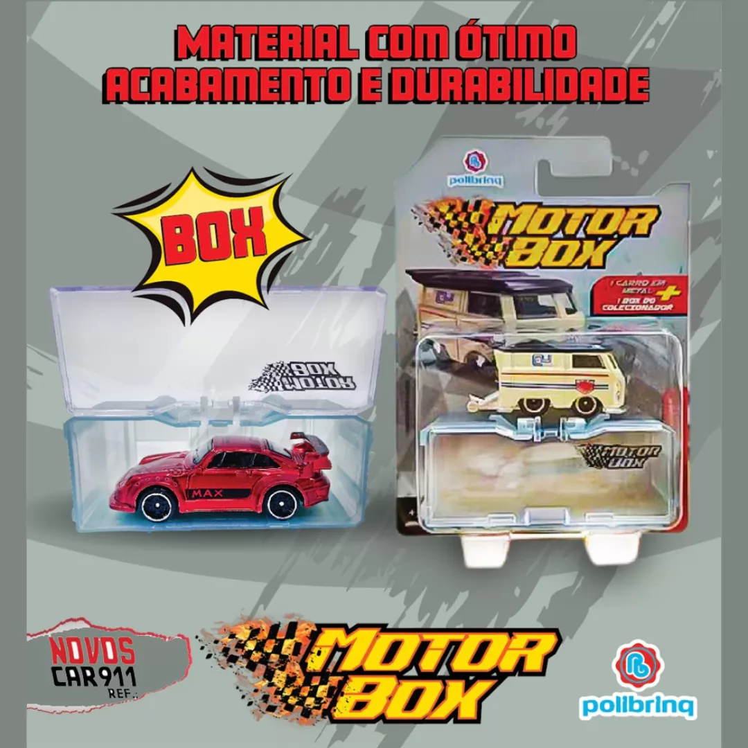 CARRINHO DE BRINQUEDO MOTOR BOX-POLIBRINQ