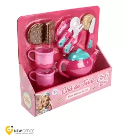 CONJUNTO CHA DA TARDE COMIDINHA BRINQUEDO- BBR TOYS