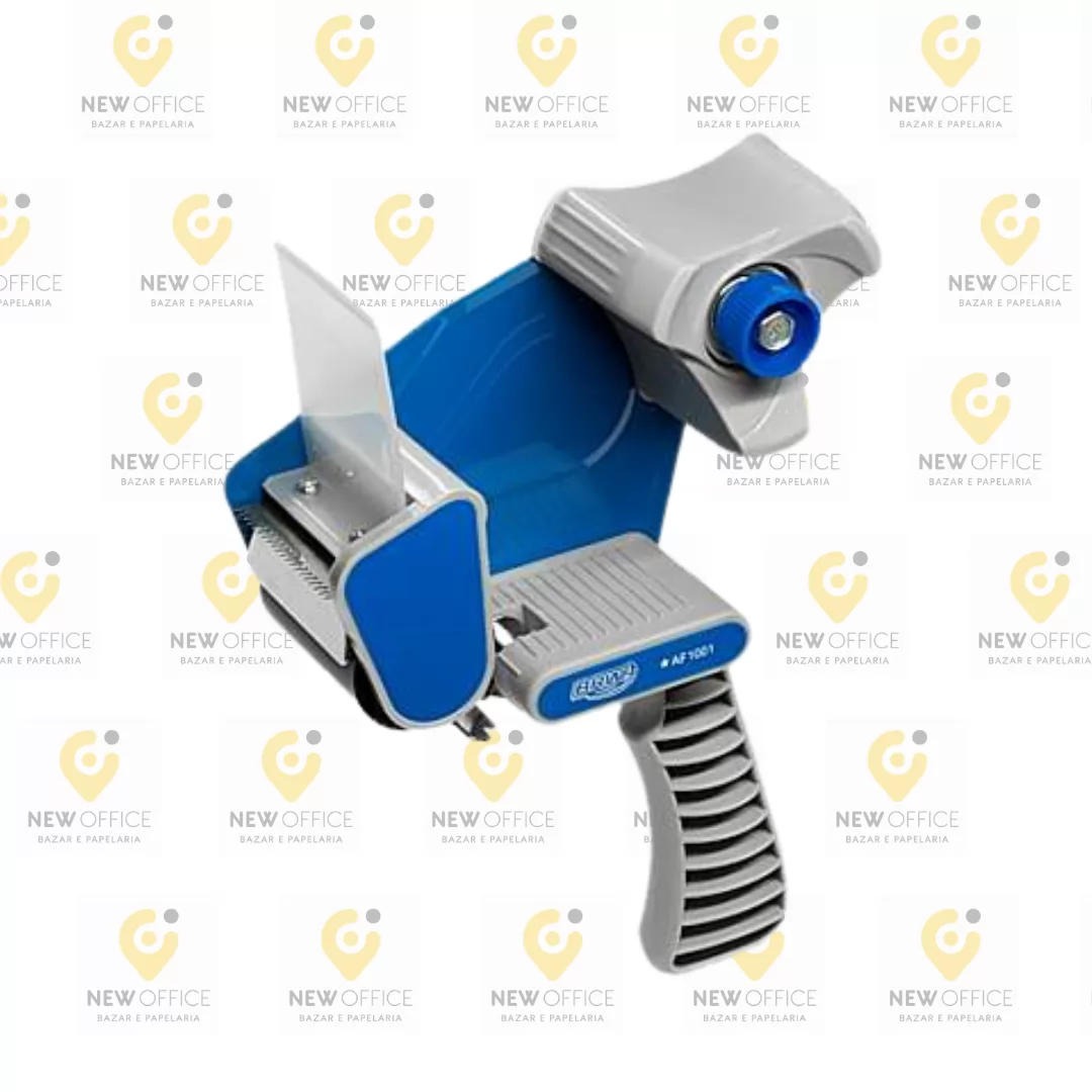 APLICADOR DE FITA ADESIVA MANUAL C/ FREIO  AZUL - BRW