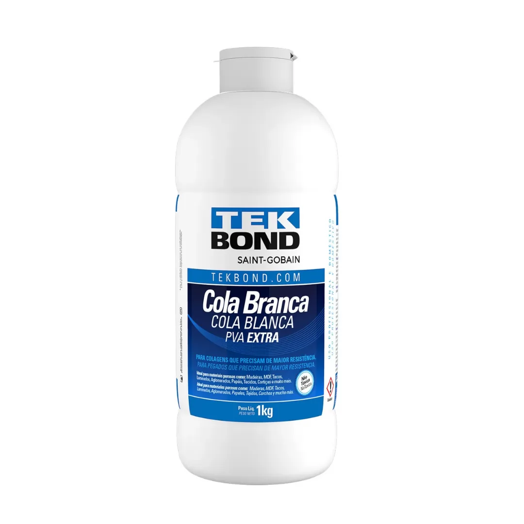 COLA BRANCA PVA EXTRA 500G - TEK BOND
