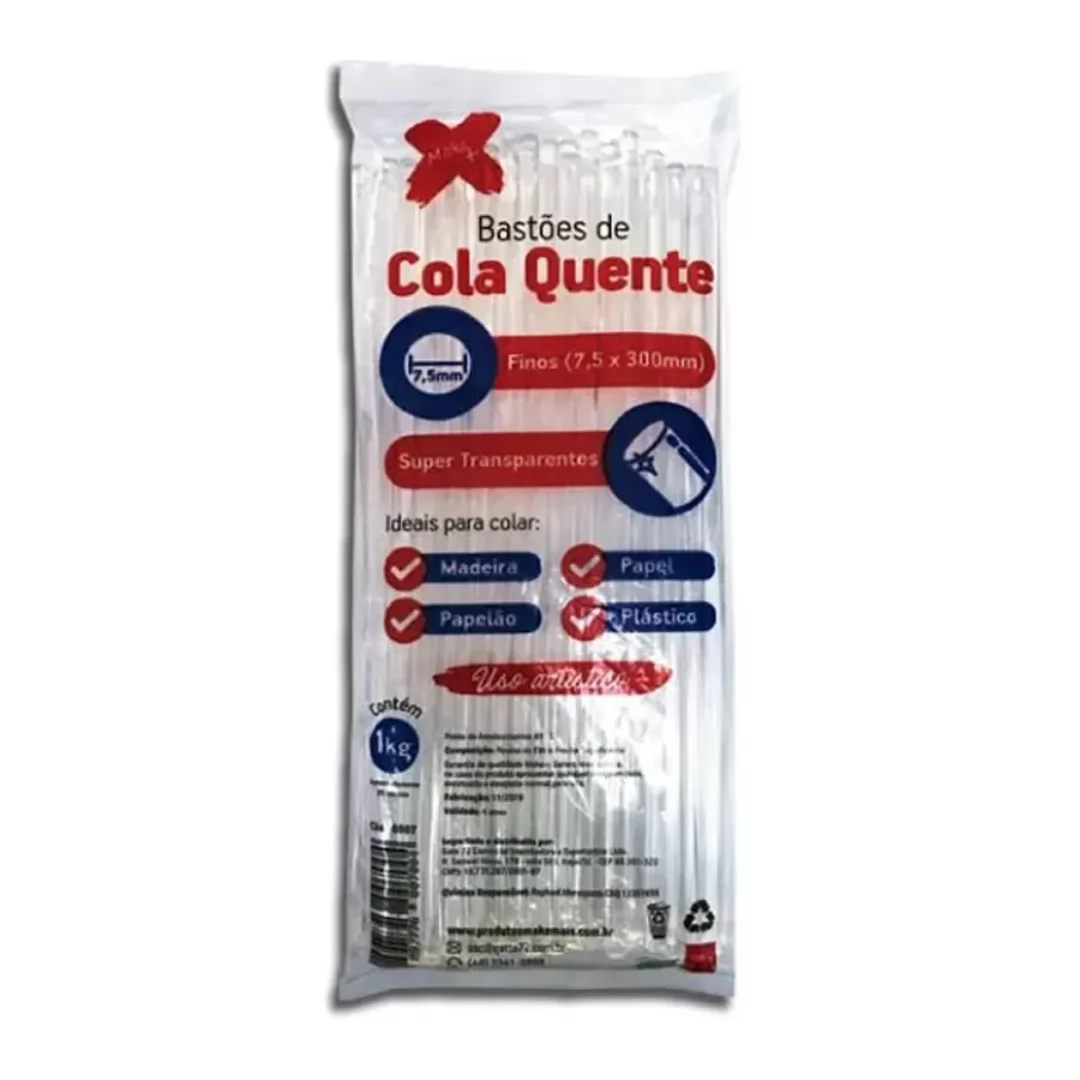 COLA QUENTE BASTAO ECONOMY FINA 1KG - MAKE +