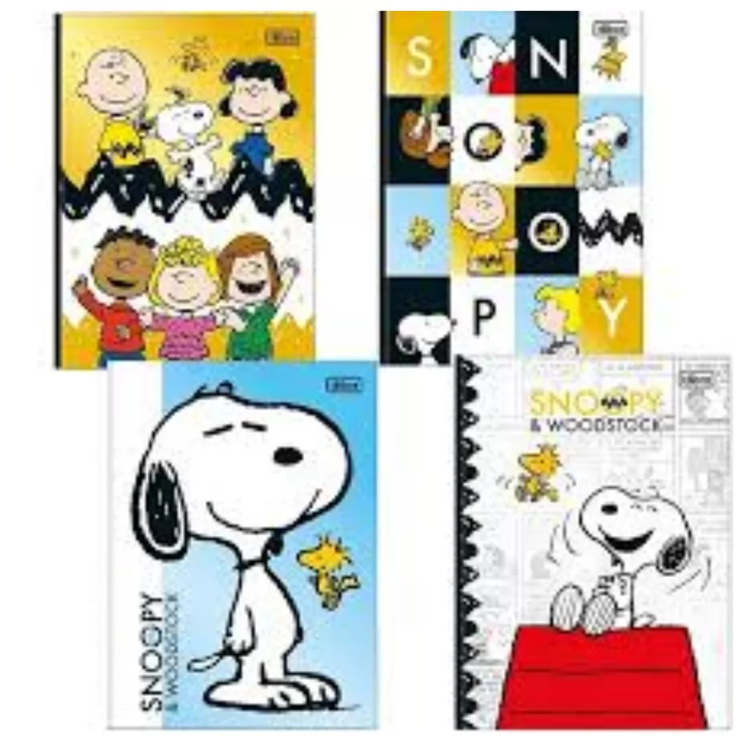 CADERNO BROCHURA SNOOPY 80F - TILIBRA